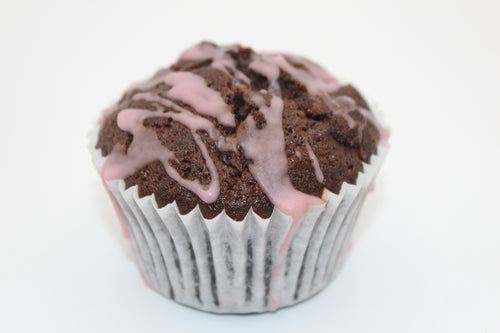 Chocolate Raspberry Muffins - box of 4