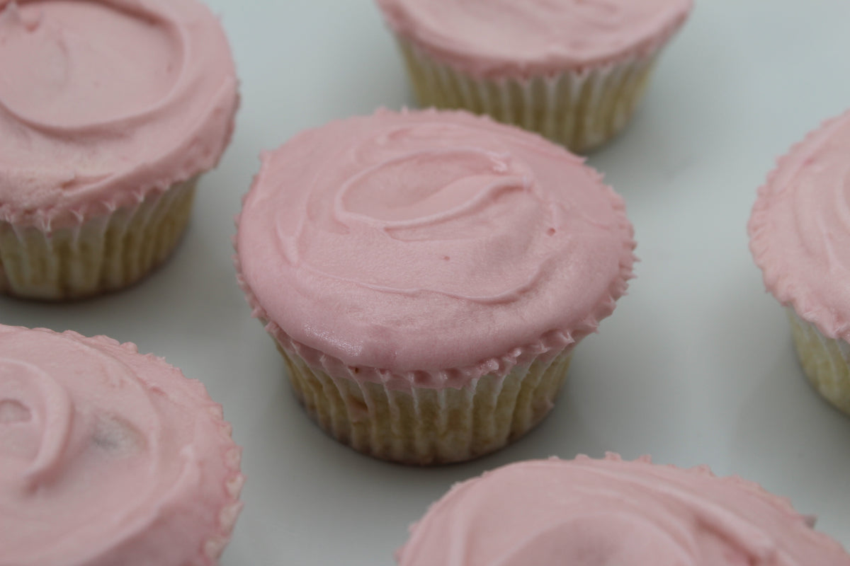 Vanilla Cup Cakes     Box of 6 or 12