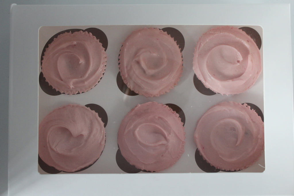 Vanilla Cup Cakes     Box of 6 or 12