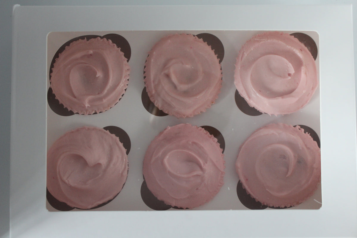 Vanilla Cup Cakes     Box of 6 or 12