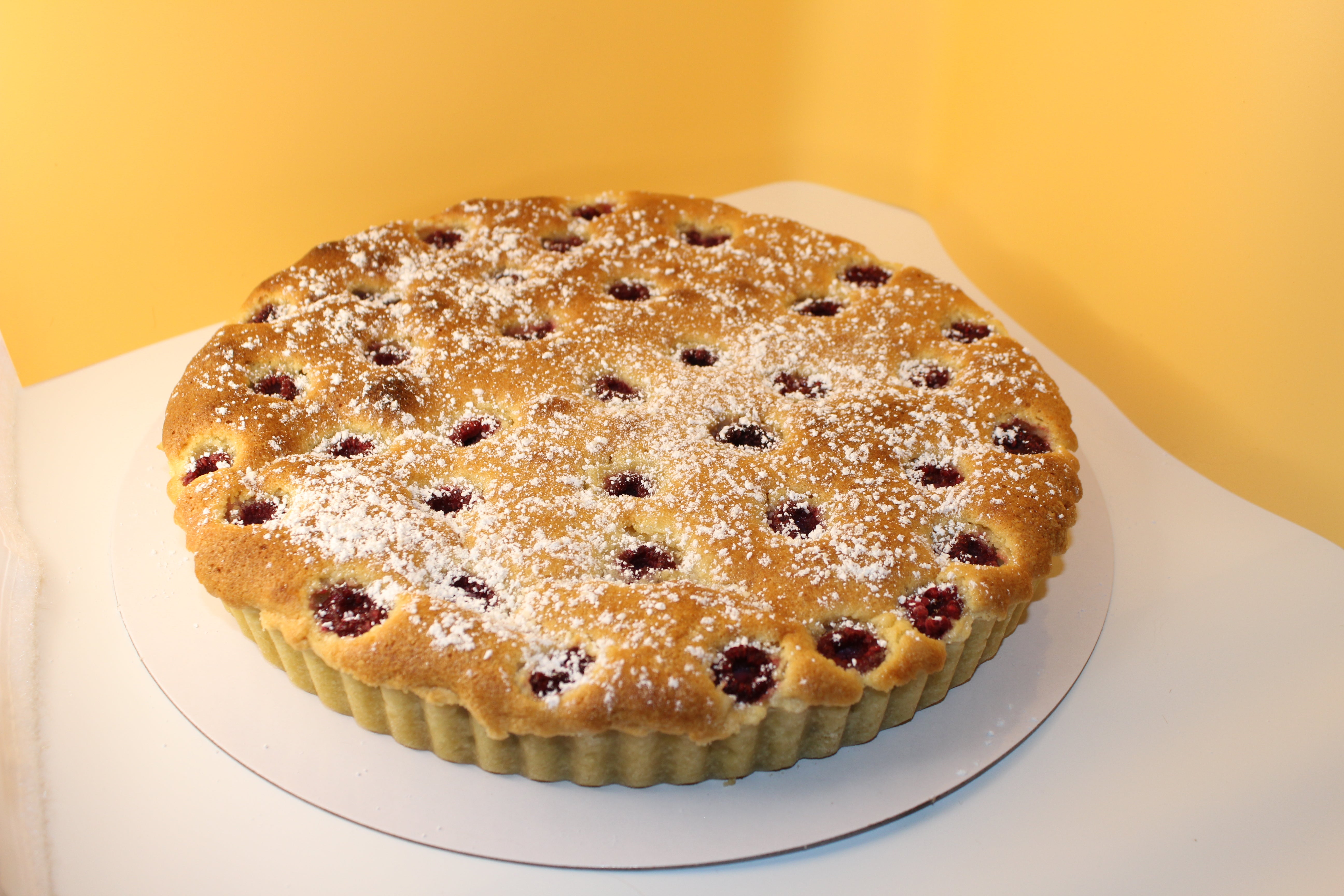 Raspberry Frangipane Tart – The First Slice