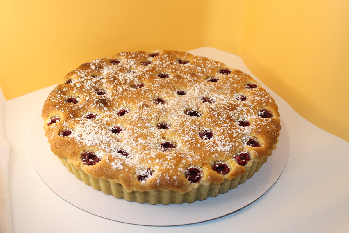 Raspberry Frangipane Tart