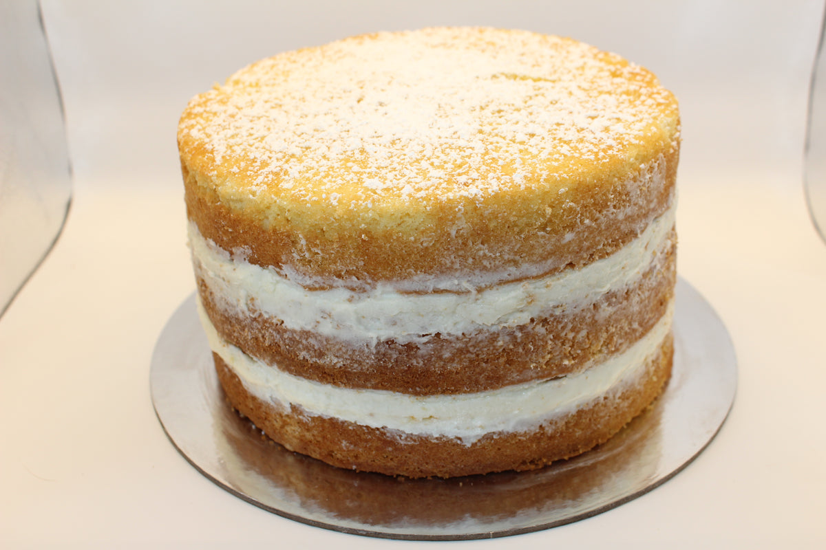 Three Layer Lemon Sponge Cake