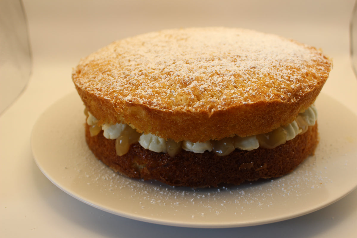 Lemon Sponge Sandwich Cake