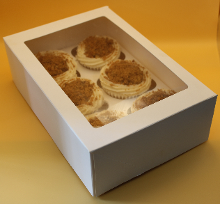 Apple Crumble Cup Cakes Box of 6 or 12